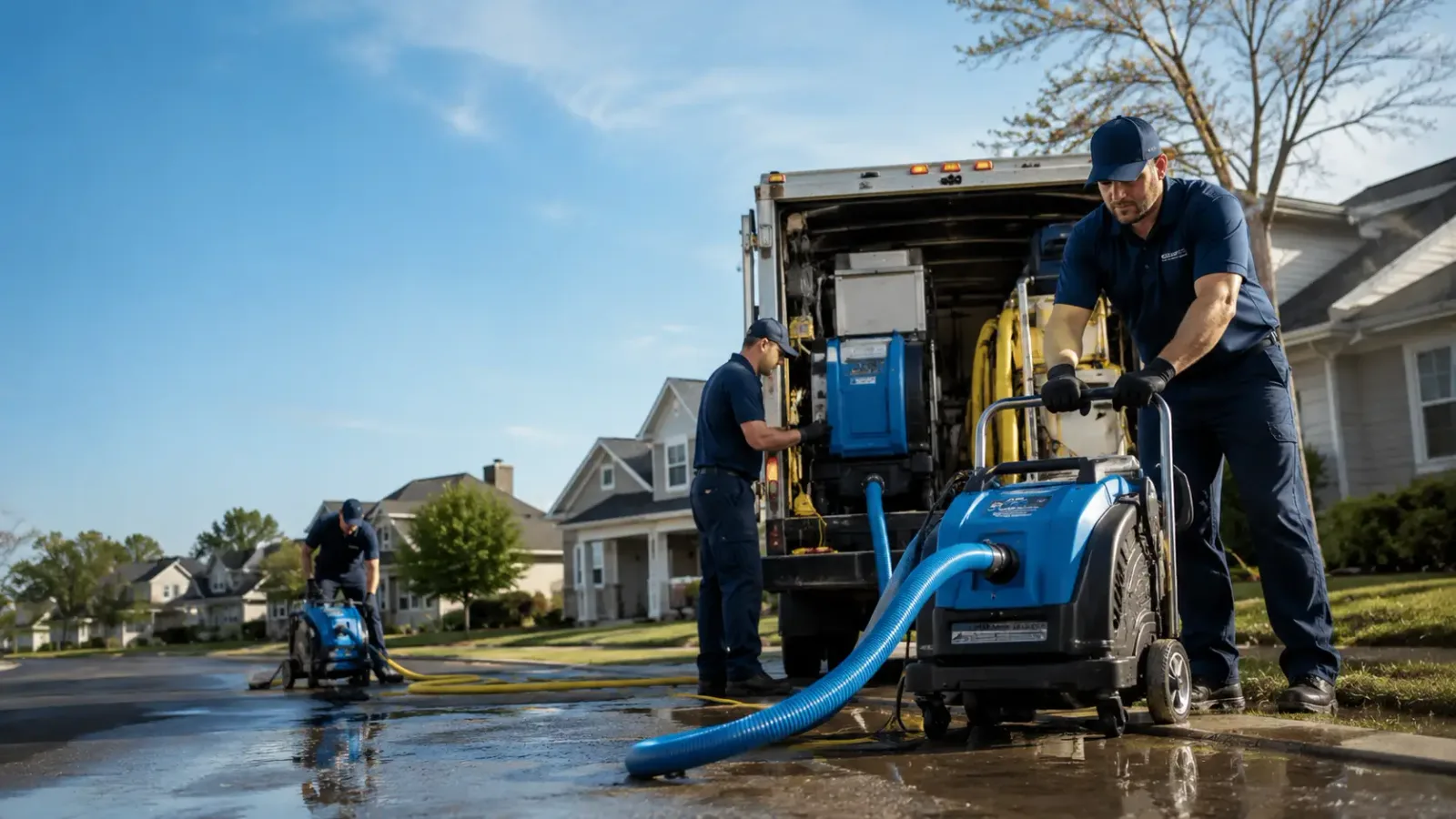 Flood Damage Cleanup in Hewett, WV